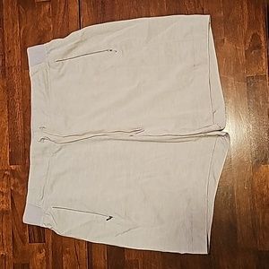 Calia grey elastic waist shorts